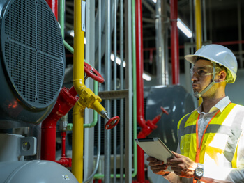 Mesa expert providing chiller repair services